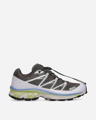 Salomon Xt-6 Trainers Magnet / Ashes Of Roses / Pear - Multicolour