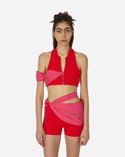 Nike Jacquemus Halter Top College - Red