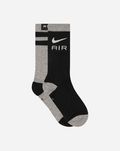 Nike Everyday Essentials Crew Socks Multicolor Gray / - Black