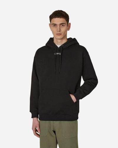 Fucking Awesome Outline Drip Hooded Sweatshirt - Black