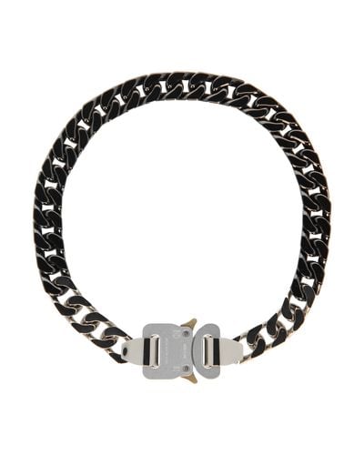 1017 ALYX 9SM Ceramic Buckle Chain Necklace - Black
