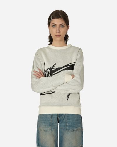 Iuter Barbwire Sweater Dusty - Natural