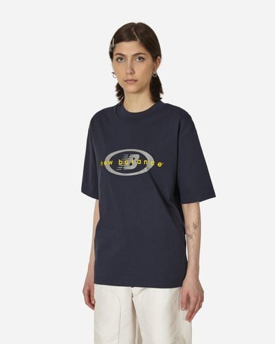 New Balance Archive Oversized T-shirt Eclipse - Blue
