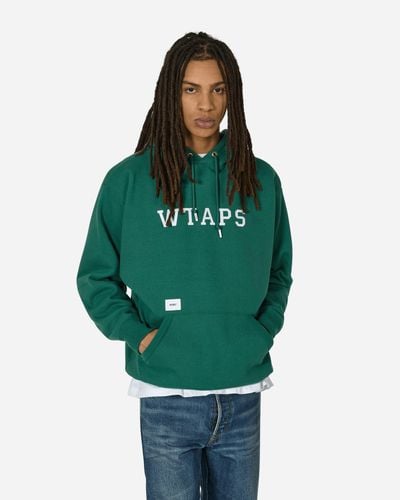 WTAPS Academy Hooded Sweatshirt - Green
