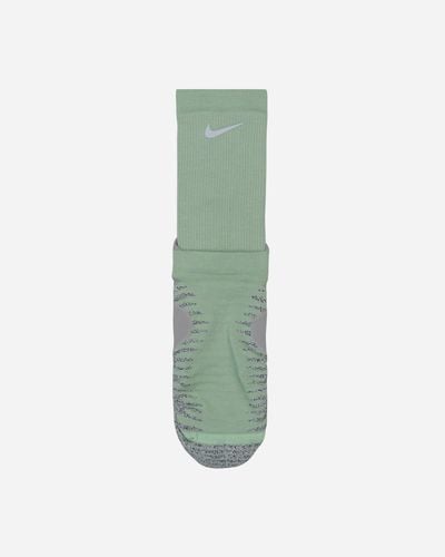 Nike Dri-fit Trail-running Crew Socks Vapor Green