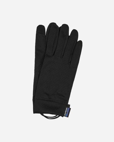 Patagonia Wmns Capilene Midweight Liner Gloves - Black