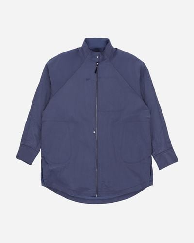 Nike Wmns Esc Woven Shirt Jacket - Blue