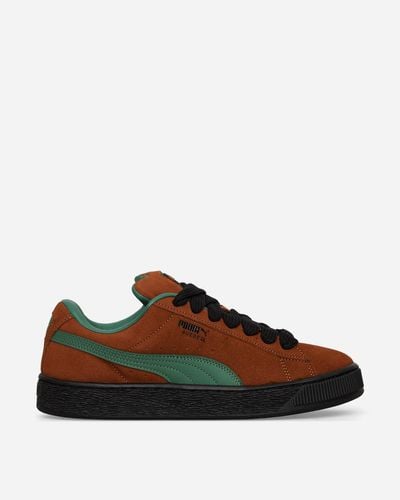 PUMA Suede Xl Trainers Light / Green - Brown
