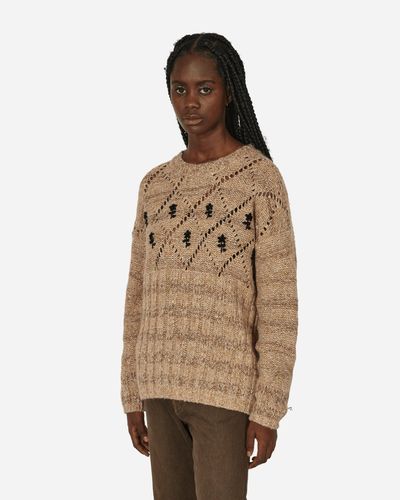 Cormio Oversized Embroidered Jumper / Rame - Natural