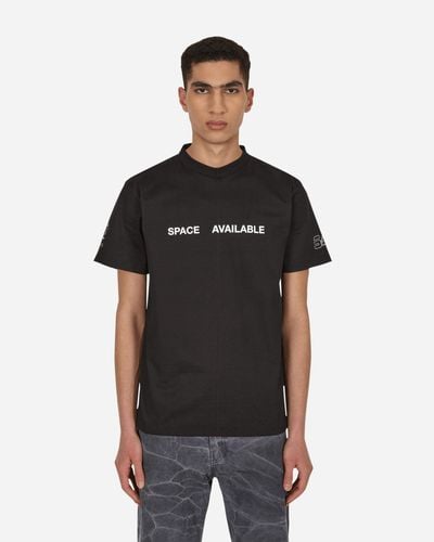 Space Available Sa01 T-shirt - Black