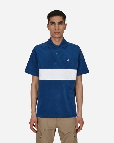 Carhartt Bayley Polo Shirt Blue