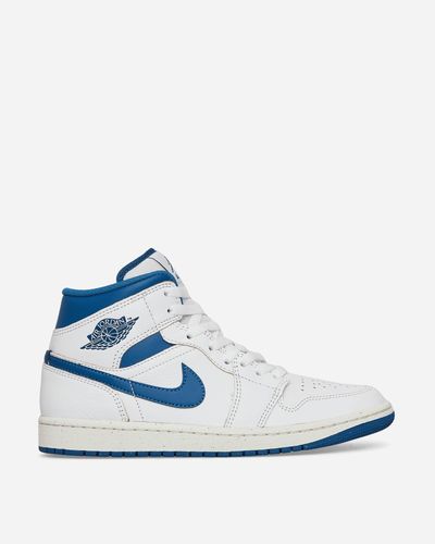 Nike Air Jordan 1 Mid Se Sneakers White / Industrial Blue