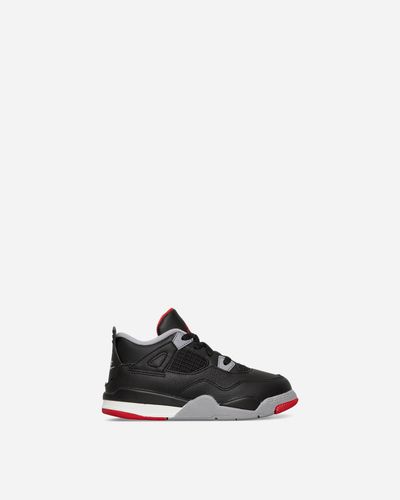 Nike Air Jordan 4 Retro (td) Sneakers Black / Fire Red / Cement - White
