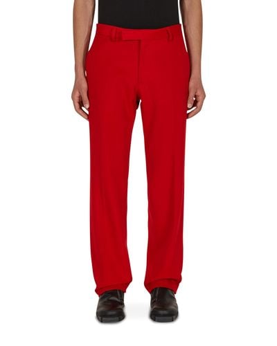 Phipps Tycoon Trousers - Red