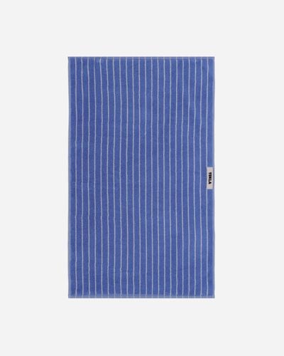 Tekla Striped Hand Towel Clear Stripes - Blue