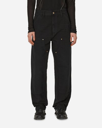 Carhartt Double Knee Trousers - Black