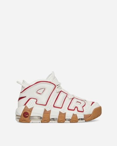 Nike Wmns Air More Uptempo Trainers Phantom / Gym Red - Pink