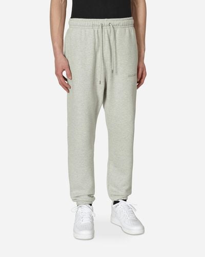 Nike Wordmark Fleece Trousers - Grey