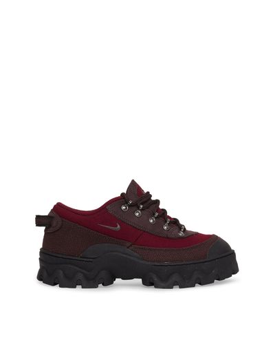 Nike Canvas Lahar Low Sneakers in Red - Lyst