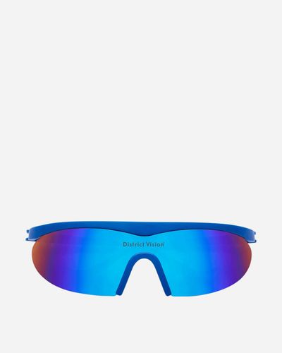 District Vision Koharu Eclipse Sunglasses Ocean / Indigo - Blue