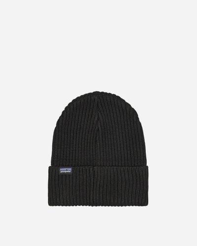 Patagonia Fisherman S Rolled Beanie - Black