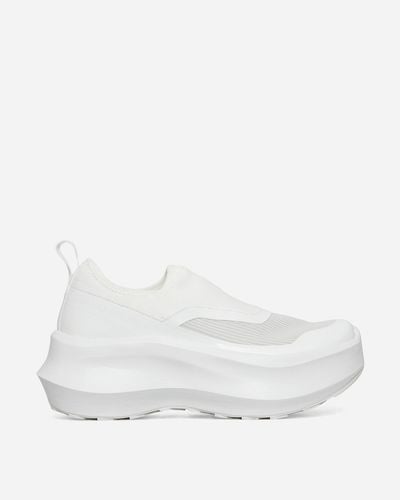 Comme des Garçons Salomon Slip-on Platform Sneakers - White