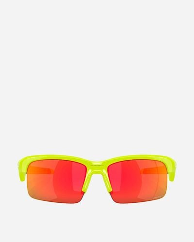 Oakley Capacitor Sunglasses Polished Retina Burn / Prizm Ruby - Red