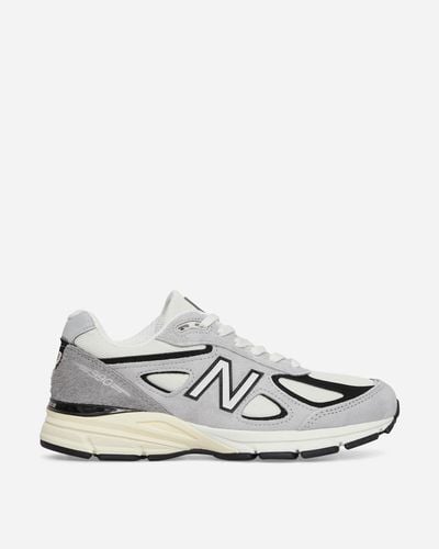New Balance Made In Usa 990v4 Sneakers / Black - White