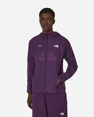 The North Face Project X Undercover Soukuu Trail Run Packable Wind Jacket Pennant - Purple