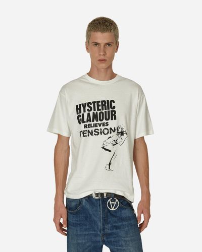Hysteric Glamour Relieves Tension T-shirt - White
