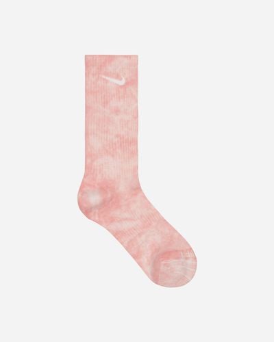 Nike Everyday Plus Cushioned Crew Socks Pink