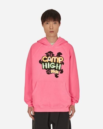 CAMP HIGH Kids Hooded Sweatshirt - Pink