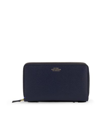 double zip travel wallet