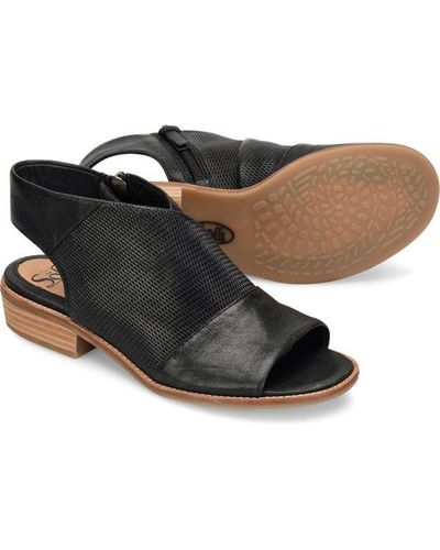 SÃ¶fft Leather Natalia in Black - Lyst