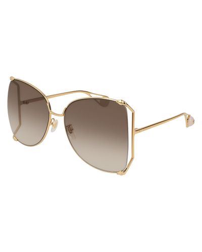 gucci butterfly glasses