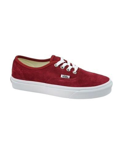 vans authentic rojos