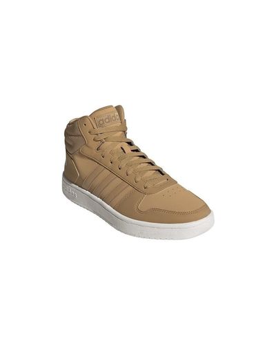 adidas Hoops 20 Mid Shoes (high-top Trainers) in Brown for Men - Lyst