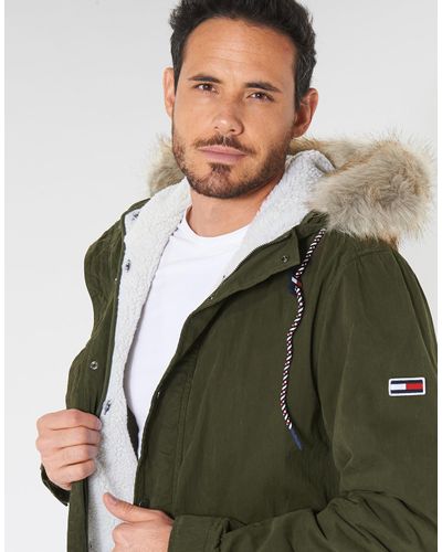 البيسبول تعرض عالي زيارة الأجداد عدم ارتياح تحمل ثنائية tommy jeans herren  tjm cotton lined parka jacke - vistadigitalrent.com