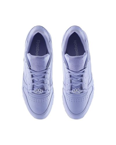 Reebok Classic Leather Lilac Glow Women's Shoes (trainers) In Purple - Lyst