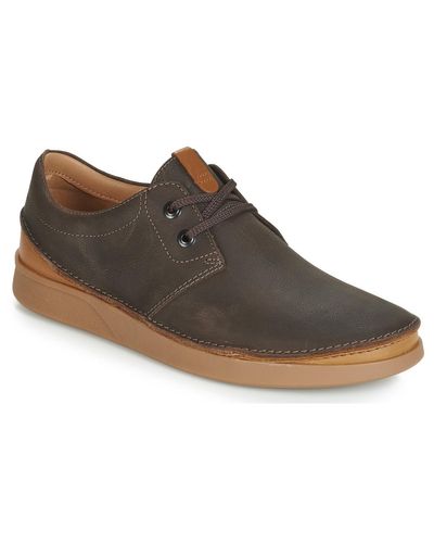 Clarks Nette Schoenen Oakland Lace in het Bruin voor heren - Lyst