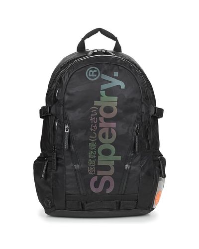 superdry camo reflective tarp rucksack