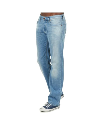 DIESEL Denim Larkee Men's Bootcut Jeans In Blue for Men - Lyst