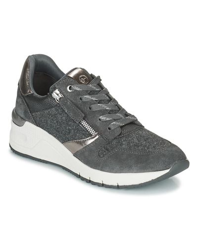 Sneakers Basse Kimea di Tamaris in Grigio - Lyst