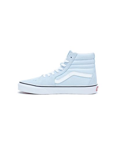 vans sk8 hi baby blue