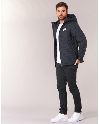 nike av15 down fill jacket black