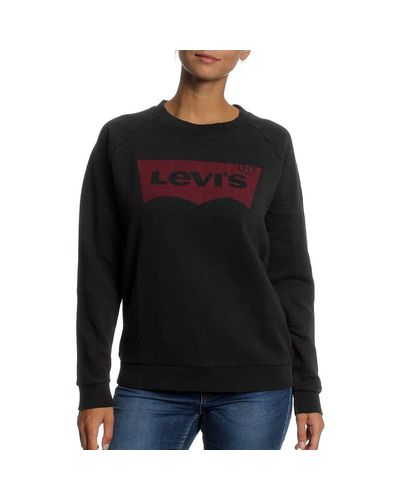 Levis black women's sweatshirt Clearance