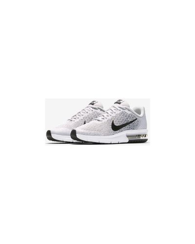 Nike Air Max Sequent 2 Women's Running Trainers In Grey in Grey - Lyst