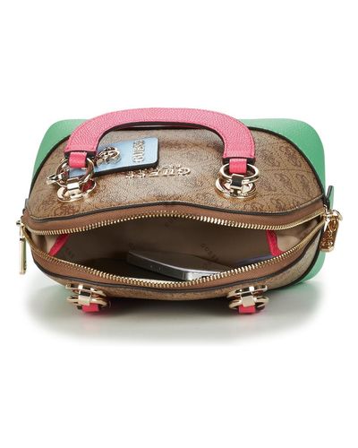 guess cathleen small dome satchel