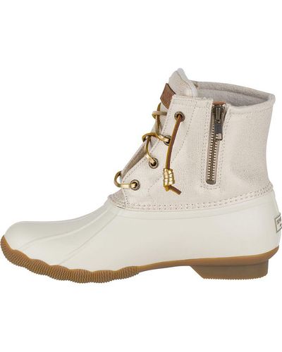 glitter sperry boots