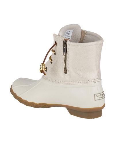 sperry saltwater sparkle duck boots